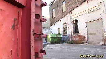 Teen German Amateur Gives Deepthroat To Big Cock