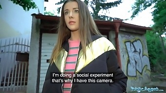 Sybil Kailena, A Public Agent, Encounters A Stranger And Engages In Spontaneous Outdoor Sex