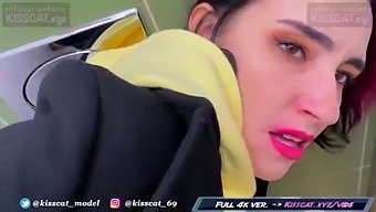 Russian Amateur Engages In Risky Public Sex With Walmart Customer