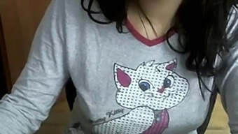 Beautiful Turkish Cam Girl'S Homemade Solo Show