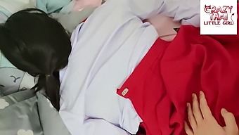 Thai Student In Uniform Gets Naughty With Her Boyfriend In Dorm Room
