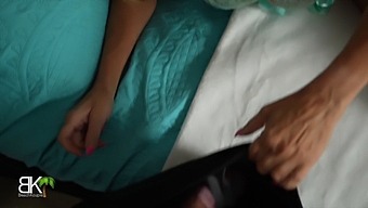 Stepmom Gets Caught Cheating With Her Vibrator By Stepson