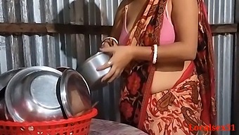 Country Wife Indulges In Kitchen Sex