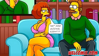 Swapping Spouses: A Simptoons/Simpsons Porn Parody