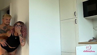 Horny Couple Gets Caught In The Act By The Plumber