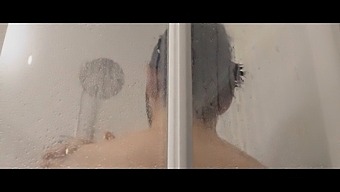 Showering With A Mature And Friendly Mom In Part 4