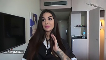 Susy Gala And Nick Moreno In Steamy Hotel Room Sex For Cash