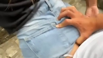 Amateur Teen Almost Caught In Public Sex Act