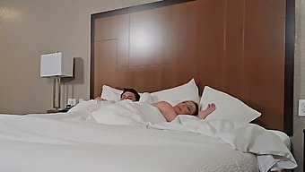 Amateur Couple Explores Taboo Desires In Hotel Room