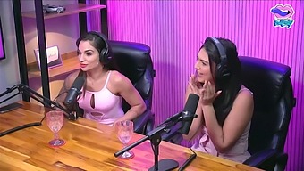 Trapped Without Clothing In The Recording Room