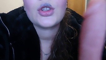 Stunning Caucasian Woman Expertly Performs Oral Sex While Smoking And Deepthroating A Large Dildo