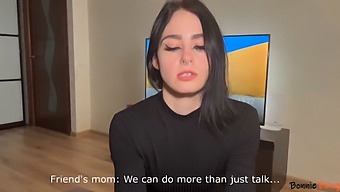 A Mature Woman Gets Frisky With Her Son'S Friend