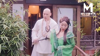 Model Media Asia Presents A Special Episode Featuring Guofeng In A Hardcore Scene Inspired By The Legend Of The White Snake.