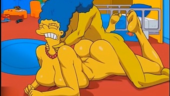 Marge'S Anal Pleasure In Hentai Animation With Cum Squirting Orgasm