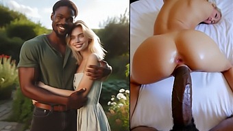 Big Ass Wife Gets Dominated By Ebony Lover In Gangbang