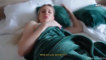 Curvy Stepmom'S Deepthroat Blowjob And Facial Orgasm