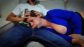 Stepmom'S Mouth Gets Destroyed By Stepson In Hot Video!
