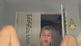 Young Girl Discovers Her Sexuality Through Solo Play At Home