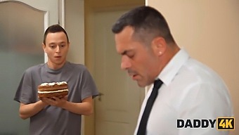 Handsjob And Pussy Fingering By Seductive Stepdad