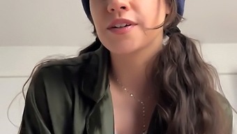 Beautiful Brunette Quinn Finite, Her Breast Size Is An Beauty, She Has A Sick Solo Scene Where She Has Two Nice Climaxes With A Role Play Game.